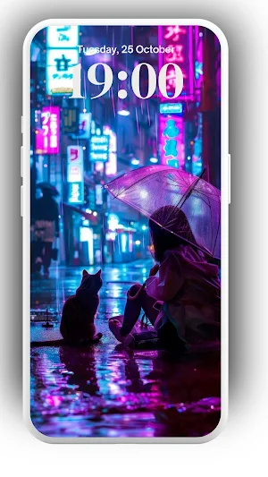 Neon Wallpaper Screenshot 2