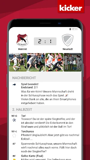 SpVgg Heinriet Screenshot 1