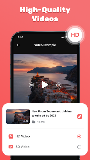 Fast Movie & Video Downloader Screenshot 1