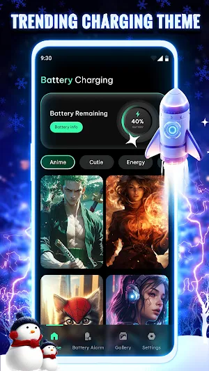 Battery Charging Animation 4D Screenshot 2