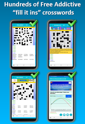Words Fill it in puzzles Kriss Kross pastime game Screenshot 0