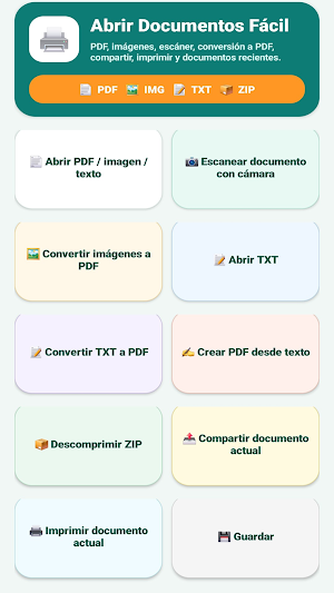 Abrir Documentos Facil Screenshot 0