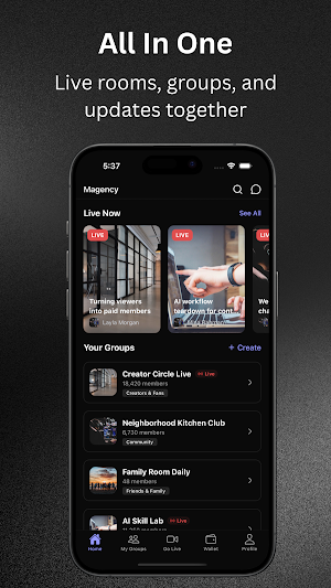 Magency: Go Live, Earn Income Screenshot 0
