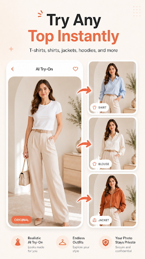 Ai Virtual Try On :DreamOutfit Screenshot 2
