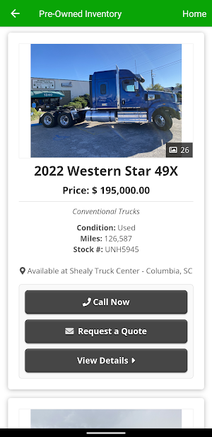 Shealy Truck Center Screenshot 2