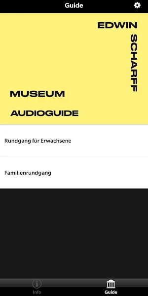 Edwin Scharff Museum Audioguide Screenshot 3