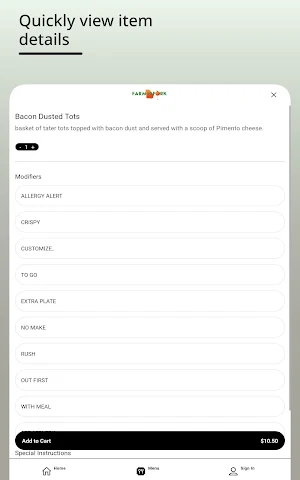 FarmtoForkGA Screenshot 2