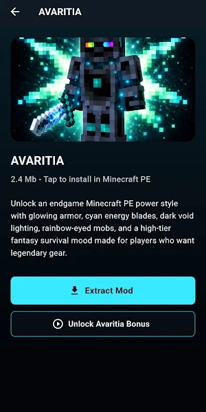 Avaritia Mod for Minecraft PE Screenshot 2