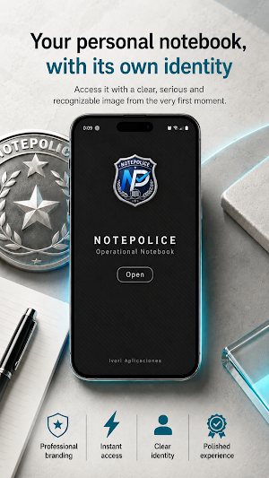NOTEPOLICE: Police Notebook Screenshot 1