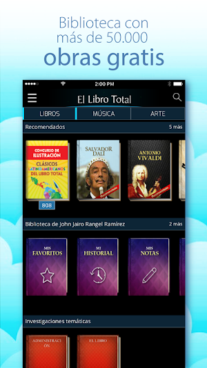Libros y audiolibros gratis - El Libro Total Screenshot 0