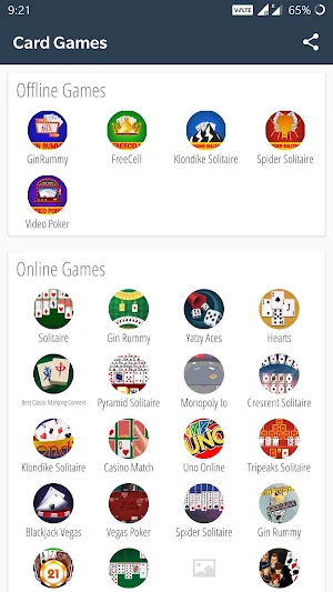 Offline Card Games (free no wifi) feat. Gin Rummy Screenshot 0