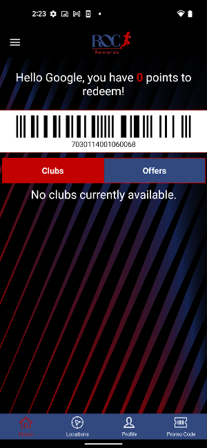 ROC Rewards Screenshot 1