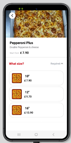 Square Pizza Bredbury Screenshot 2
