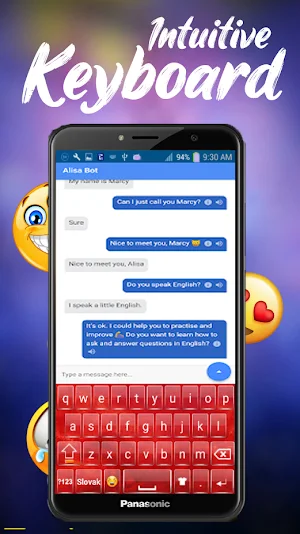 Slovak Keyboard App 2023 Screenshot 2