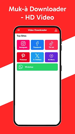 Muka Downloader - Video Saver Screenshot 0