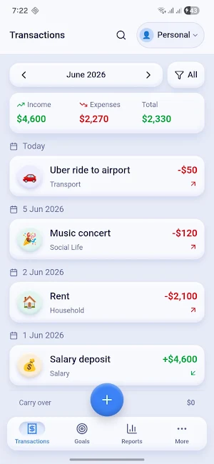 Nett Income & Expense Tracker Screenshot 0