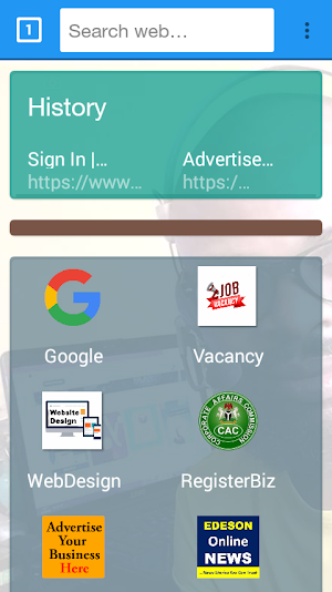 Edeson Browser Screenshot 3