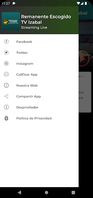Remanente Escogido TV Izabal Screenshot 2
