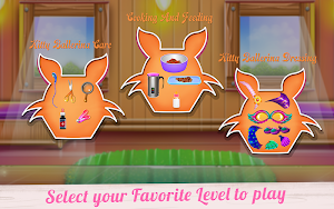 Kitty Ballerina Care and Dressup Screenshot 1