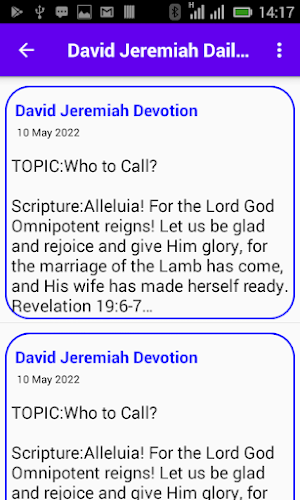David Jeremiah Devotion Screenshot 0