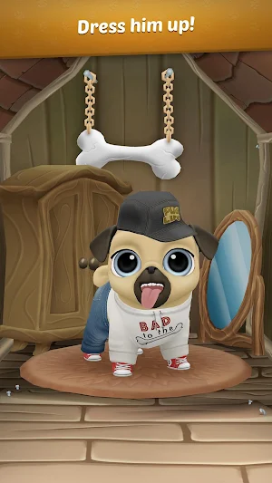 My Virtual Pet Dog 🐾 Louie the Pug Screenshot 3