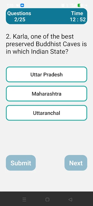 Indian Monuments Quiz Screenshot 2
