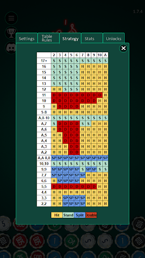 Steve's Blackjack Trainer Pro Screenshot 3
