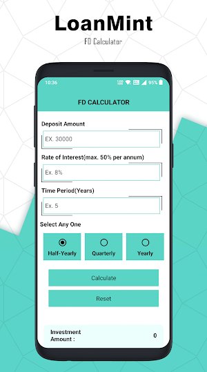 LoanMint - EMI Loan Calculator Screenshot 0