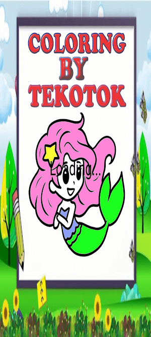 Little Mermaid Coloring Screenshot 0