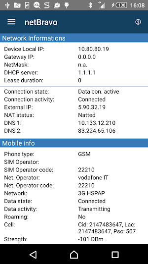 netBravo Screenshot 2