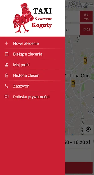 Taxi Czerwone Koguty Screenshot 1