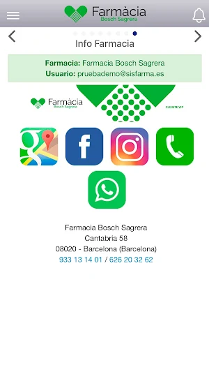 Farmacia Bosch Sagrera Screenshot 0