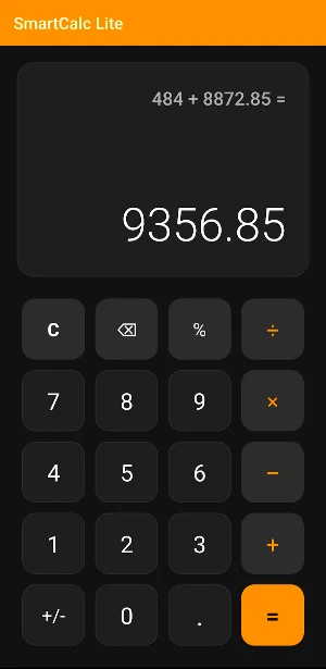 SmartCalc Lite Screenshot 1