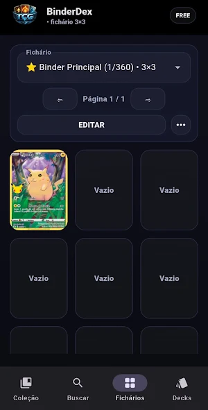 TCG BinderDex Screenshot 2