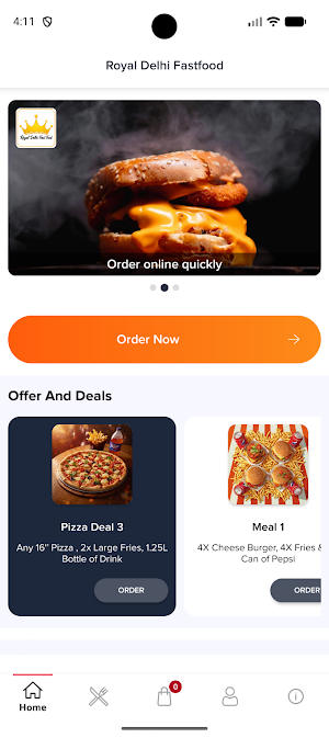 Royal Delhi Fastfood Screenshot 1