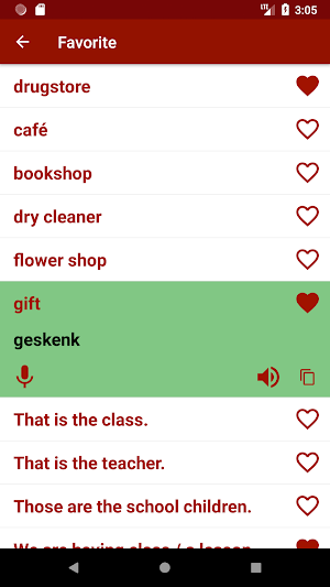 Learn Afrikaans Free Offline For Travel Screenshot 2