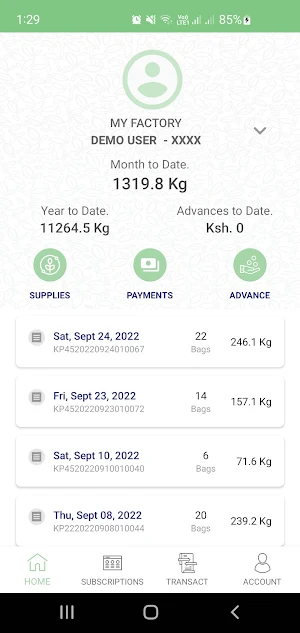 Agricap Screenshot 3