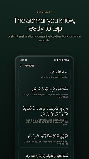 Heartful – Tasbeeh Counter Screenshot 2