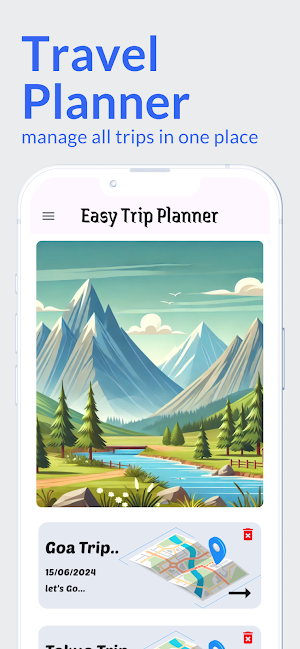 Easy Travel: Trip Planner App Screenshot 0