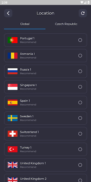 Czech Republic VPN - Get CZ IP Screenshot 3
