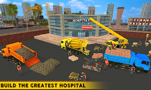 City Hospital Building Construction Building Games Screenshot 1