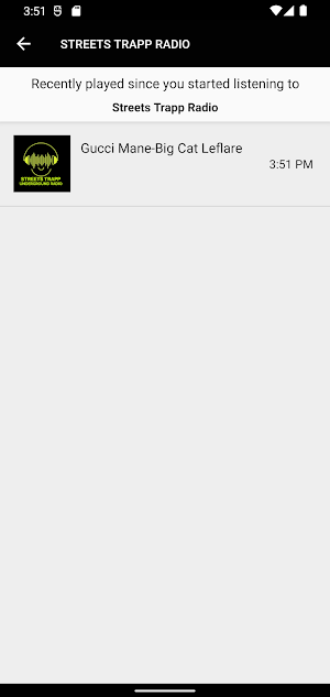 STREETS TRAPP RADIO Screenshot 1
