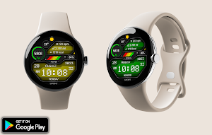 DIGITAL STORM Watchface Screenshot 1