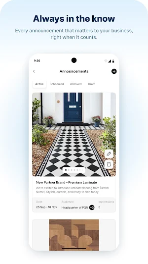 Ondustry B2B Flooring Platform Screenshot 3