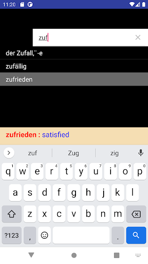 Wortschatz Deutsch A1 A2 B1 Screenshot 3
