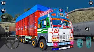 Grand Indian Cargo Truck Game Screenshot 0
