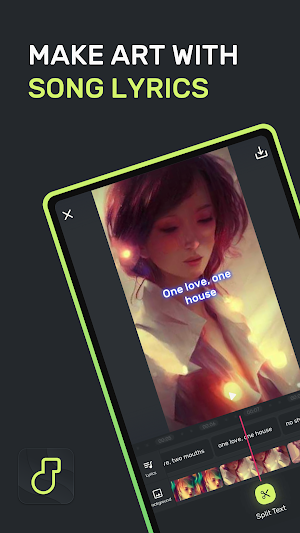 Lyricle AI Lyrics Video Maker Screenshot 0