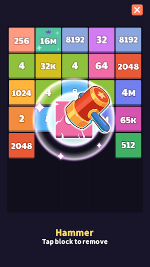 2048 Merge Block Number puzzle Screenshot 2