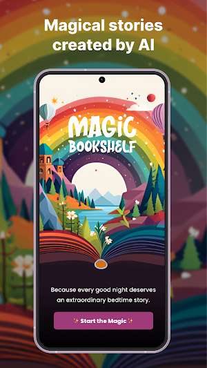 Magic Bookshelf: AI Stories Screenshot 0