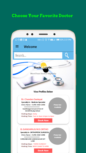 Book your doctor (For Users) Screenshot 2